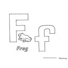 Coloriage Alphabet (Lettres et alphabet) #124643 à imprimer et colorier