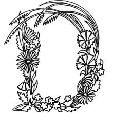 Coloriage Alphabet (Lettres et alphabet) #124657 à imprimer et colorier