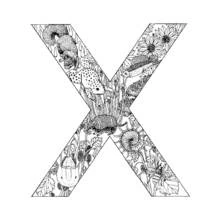 Coloriage Alphabet (Lettres et alphabet) #124661 à imprimer et colorier