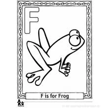 Coloriage Alphabet (Lettres et alphabet) #124664 à imprimer et colorier