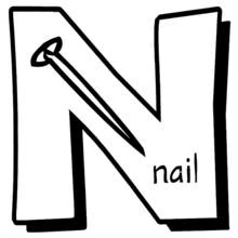 Coloriage Alphabet (Lettres et alphabet) #124682 à imprimer et colorier