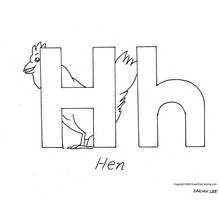 Coloriage Alphabet (Lettres et alphabet) #124704 à imprimer et colorier