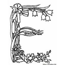 Dessin à colorier: Alphabet (Lettres et alphabet) #124747 - Coloriages à Imprimer Gratuits