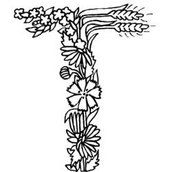 Coloriage Alphabet (Lettres et alphabet) #124755 à imprimer et colorier