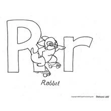 Coloriage Alphabet (Lettres et alphabet) #124769 à imprimer et colorier