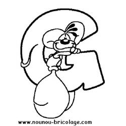 Coloriage Alphabet (Lettres et alphabet) #124793 à imprimer et colorier