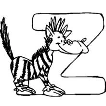 Coloriage Alphabet (Lettres et alphabet) #124808 à imprimer et colorier