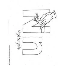 Coloriage Alphabet (Lettres et alphabet) #124825 à imprimer et colorier