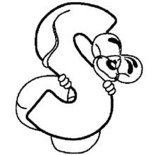 Coloriage Alphabet (Lettres et alphabet) #124840 à imprimer et colorier