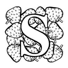 Dessin à colorier: Alphabet (Lettres et alphabet) #124843 - Coloriages à Imprimer Gratuits