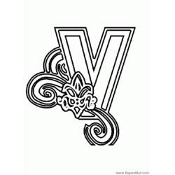 Coloriage Alphabet (Lettres et alphabet) #124850 à imprimer et colorier