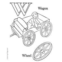 Coloriage Alphabet (Lettres et alphabet) #124854 à imprimer et colorier