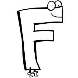 Dessin à colorier: Alphabet (Lettres et alphabet) #124891 - Coloriages à Imprimer Gratuits