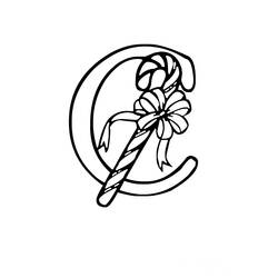 Coloriage Alphabet (Lettres et alphabet) #124909 à imprimer et colorier