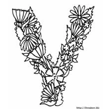 Coloriage Alphabet (Lettres et alphabet) #124932 à imprimer et colorier