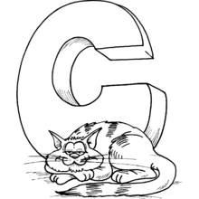 Coloriage Alphabet (Lettres et alphabet) #124968 à imprimer et colorier