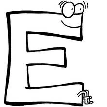 Dessin à colorier: Alphabet (Lettres et alphabet) #124993 - Coloriages à Imprimer Gratuits