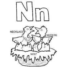 Coloriage Alphabet (Lettres et alphabet) #125006 à imprimer et colorier