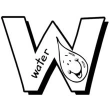 Coloriage Alphabet (Lettres et alphabet) #125010 à imprimer et colorier