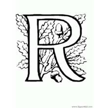 Coloriage Alphabet (Lettres et alphabet) #125047 à imprimer et colorier