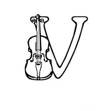 Coloriage Alphabet (Lettres et alphabet) #125050 à imprimer et colorier