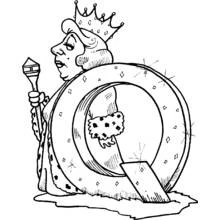 Coloriage Alphabet (Lettres et alphabet) #125071 à imprimer et colorier