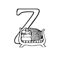 Coloriage Alphabet (Lettres et alphabet) #125080 à imprimer et colorier