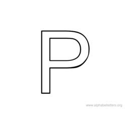 Dessin à colorier: Alphabet (Lettres et alphabet) #125090 - Coloriages à Imprimer Gratuits