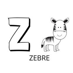 Dessins à colorier: Alphabet des Animaux - Coloriages à Imprimer Gratuits