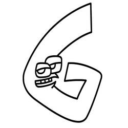 Dessin à colorier: Alphabet Lore (Lettres et alphabet) #219745 - Coloriages à Imprimer Gratuits