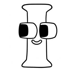 Dessin à colorier: Alphabet Lore (Lettres et alphabet) #219759 - Coloriages à Imprimer Gratuits