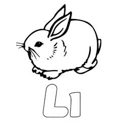 Dessins à colorier: Lettre L - Coloriages à Imprimer Gratuits
