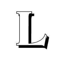 Dessin à colorier: Lettre L (Lettres et alphabet) #194688 - Coloriages à Imprimer Gratuits