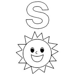 Dessins à colorier: Lettre S - Coloriages à Imprimer Gratuits