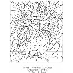 Dessin à colorier: Magique Lettres (Lettres et alphabet) #210068 - Coloriages à Imprimer Gratuits