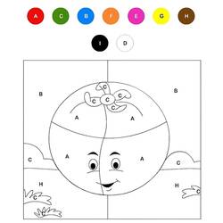 Dessin à colorier: Magique Lettres (Lettres et alphabet) #220133 - Coloriages à Imprimer Gratuits
