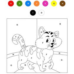 Dessin à colorier: Magique Lettres (Lettres et alphabet) #220136 - Coloriages à Imprimer Gratuits