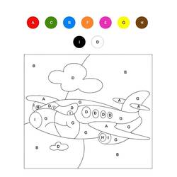 Dessin à colorier: Magique Lettres (Lettres et alphabet) #220144 - Coloriages à Imprimer Gratuits