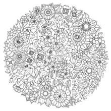 Dessin à colorier: Anti-stress (Mandalas) #126870 - Coloriages à Imprimer Gratuits