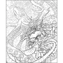 Dessin à colorier: Anti-stress (Mandalas) #126906 - Coloriages à Imprimer Gratuits