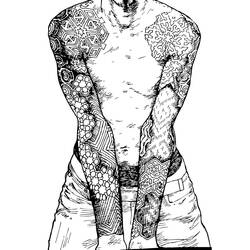 Dessin à colorier: Anti-stress (Mandalas) #126959 - Coloriages à Imprimer Gratuits