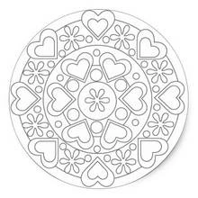 Dessin à colorier: Anti-stress (Mandalas) #126974 - Coloriages à Imprimer Gratuits