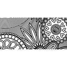 Dessin à colorier: Anti-stress (Mandalas) #126994 - Coloriages à Imprimer Gratuits