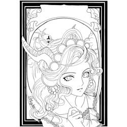 Dessin à colorier: Anti-stress (Mandalas) #127039 - Coloriages à Imprimer Gratuits