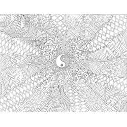 Dessin à colorier: Anti-stress (Mandalas) #127119 - Coloriages à Imprimer Gratuits