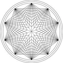 Dessin à colorier: Anti-stress (Mandalas) #22960 - Coloriages à Imprimer Gratuits