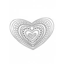 Dessin à colorier: Anti-stress (Mandalas) #22972 - Coloriages à Imprimer Gratuits
