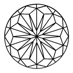 Coloriage Anti-stress (Mandalas) #23009 à imprimer et colorier