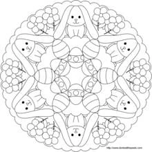 Dessin à colorier: Anti-stress (Mandalas) #23038 - Coloriages à Imprimer Gratuits