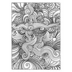 Dessin à colorier: Art Thérapie (Mandalas) #208461 - Coloriages à Imprimer Gratuits